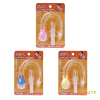 LIT 3pcs Baby Care Set Newborn Safety Nose Cleaner Kids Vacuum Suction Nasal Aspirator Set Infants Flu Protections Accessories