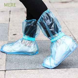 mere botas de lluvia unisex cubre zapatos reutilizables botas de agua impermeable días lluviosos herramientas antideslizantes gruesas lluvia galoshes/multicolor