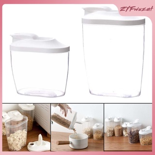 Clear Large Food Storage Container Cereal Dry Food Dry Food Grain Pasta (3)
