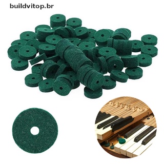 (butophot) 90pcs 22 mm Piano fieltro almohadillas de fieltro de lana cojín arandelas de Piano nivelación clave [buildvitop]