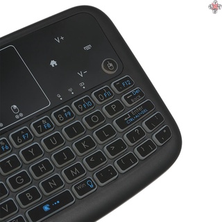 A36 Mini teclado inalámbrico G Color retroiluminado aire ratón Touchpad teclado para Android TV Box Smart TV PC PS3 (7)