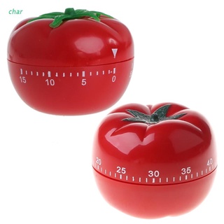 Char temporizador mecánico con forma de tomate/medidor mecánico/reloj de cocina/recordatorio de cuenta regresiva
