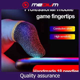MEDIUM Gaming Finger Sleeve Mobile Screen Game Controller Sweatproof Gloves PUBG COD Assist artifact ❤