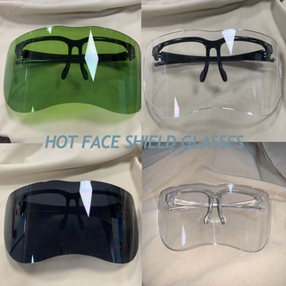 Protector de media cara escudo FaceShield gafas de protección cara escudo ciclismo gafas de sol cubiertas