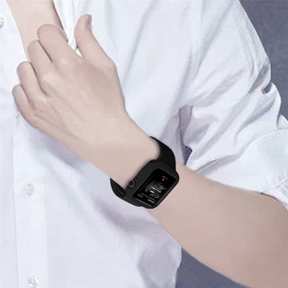 Candy - funda protectora de silicona suave para Apple Watch SE Series 6 5 4 3 2 1 iWatch 40mm 44mm X7 T500 T500+ T500 Plus T500+ Plus W26 W46 W56 IWO 8 12 LITE X6 T600 X8 U68 W27 W37 IWO (3)