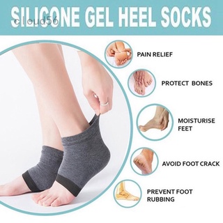 Women Gel Socks for Cracked Pain Relief Heel Pads Foot Care useful Moisturizing Socks