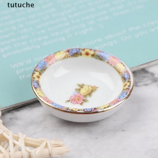 Tutuche 40Pcs 1:12 Dollhouse Miniature Tableware Porcelain Ceramic Tea Cup Dishes Set CO (3)