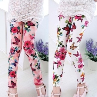 pantalones cortos de flores para niñas/leggins para bebé/estampado de flores