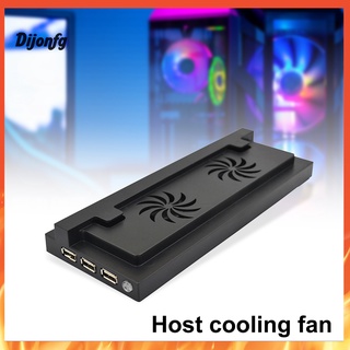 Di disipación de calor ABS CPU radiador disipador de calor ventilador de enfriamiento soporte para XBOX ONE Slim Host
