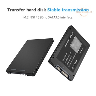 Providence portátil M.2 NGFF a SATA 3.0 2.5 pulgadas SSD disco duro móvil caso adaptador de caja (1)