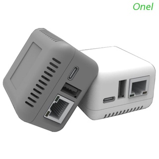 Onel USB 2.0 puerto rápido 10/100Mbps servidor de impresión RJ45 puerto LAN adaptador de servidor de impresión USB