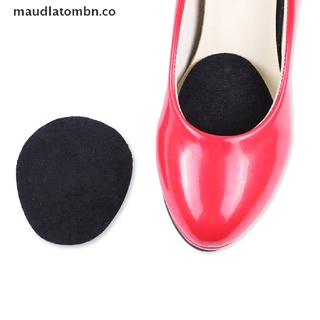 TOMDALAT 1Pair Flannel Forefoot Pad Half Size High Heels Foot Protection Non-slip Insole .