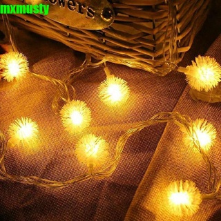 Mxmusty guirnaldas de festón decoración de árbol de navidad luces de navidad cadena de luces bombillas de año nuevo regalos colgantes luz de hadas Led suministros de fiesta decoraciones de navidad