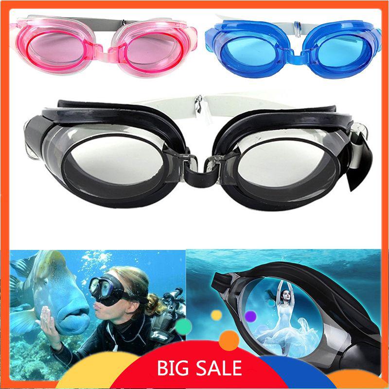 Gafas de natación de verano duraderas HD plana impermeable gafas de natación Anti-niebla fregona