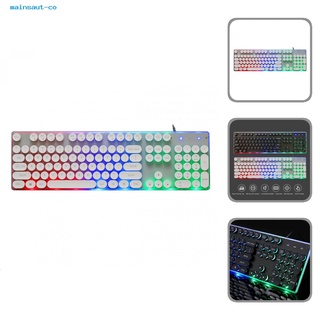 mainsaut Portable Computer Keyboard Wired Gaming Keyboard Backlight for Computer Laptop