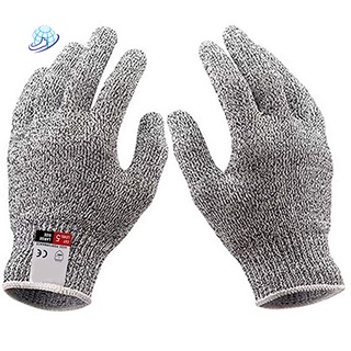 2 guantes HPPE de polietileno de alta resistencia Anti-corte nivel 5 protección de trabajo (6)