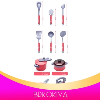 Brkokiya 20 pzas/juego De utensilios De cocina Para juegos De cocina Para Alimentos/utensilios De cocina/desarrollo De desarrollo/regalo Para niños