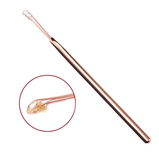 3 tenedor de la oreja de limpieza palo de la oreja de recogida de la herramienta de tres anillo de oreja cuchara (1)