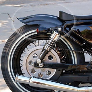 FENDER Guardabarros trasero guardabarros piezas de motocicleta excelentes plásticos Abs prolongados accesorios duraderos para Harley Davidson 883 Xl1200 (1)