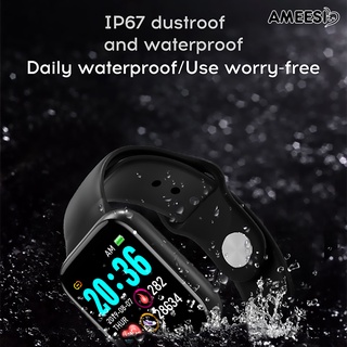 Y68/D20 Waterproof Heart Rate Blood Pressure Monitor Smart Bracelet for iOS Android (8)