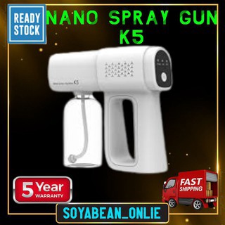 Nuevo modelo K5 inalámbrico Nano atomizador spray desinfección pistola de pulverización desinfectante spray máquina