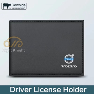 Para Volvo cuero de vacuno titular de la licencia de identificación titular de la tarjeta de identificación 940/S80/XC60/S40/XC40/XC90/S60/850/240/V40/S70/V50/740/XC40/V70/FM/FM 12