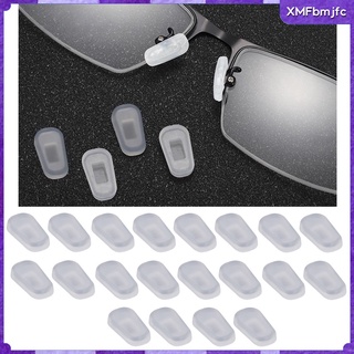 10 Pairs of Soft Silicone Glasses, Nose Pads, Replacement (9)