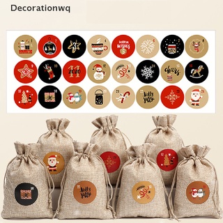 (decorationwq) 240pcs dibujos animados pegatinas de navidad regalo embalaje etiqueta de navidad pegatinas adornos en venta