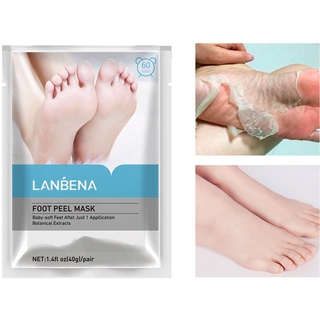 hua 1 par lanbena eliminación de la piel muerta hidratante exfoliante cubre pies cuidado de los pies (3)