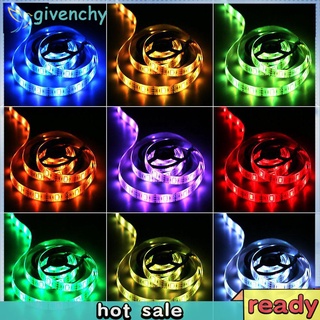 [Givenchy1] SMD 5050 USB LED tira de luz impermeable Control de música RGB cinta de la lámpara (8)