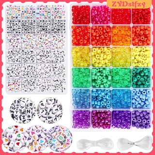Seed Beads Jewelry Making Loose Beads Crafts Bulk Letter Love Beads Crafting