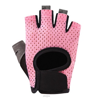 1 par de guantes cómodos multifuncionales para entrenamiento de Fitness/mediado/dedo al aire libre/para hombres/mujeres