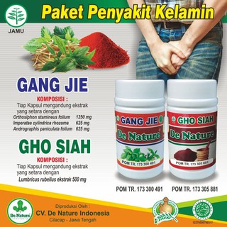 Gang Jie + Gho Siah sífilis medicina para Nanah