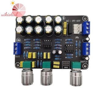 NE5532 Preamplificador De Audio De Ajuste De Placa HIFI Amplificador Control De Tono De Volumen , 24-24