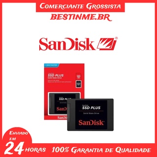 【Enviado em 24 Horas】 Drives de Estado Sólido Sandisk plus SSD 960GB 480GB 240GB