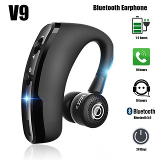 V9 Auriculares Bluetooth Inalámbricos Manos Libres Control De Ruido Negocios Con Micrófono (2)