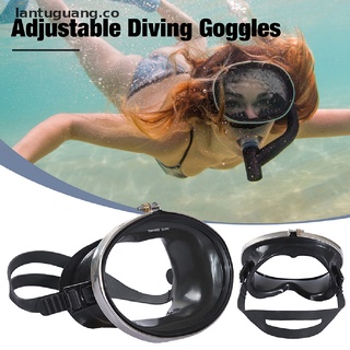 [lantuguang] máscaras de buceo subacuáticas de silicona para adultos, gafas de buceo, gafas de natación [co]