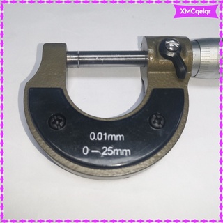 machinist electrónico micrómetro exterior aleación 0-25mm 0.0001in calibre con caja (1)