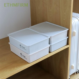 ethmfirm hogar organizador caja de plástico ropa interior organizador caja de almacenamiento sujetador nuevos calcetines bragas gran capacidad caja de acabado