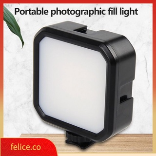 Ready stock 7W 3000K—7000K Dimmable Mini LED Video Light Photography Fill-in Lamp Cold Shoe Mount Adapter for Canon Nikon Sony DSLR Camera yasuo