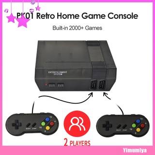 (Yimumiya) 2000 Video Retro TV consola de juegos HDMI compatible con salida clásica Mini reproductor de juegos (5)
