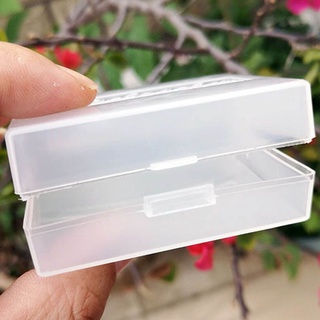 oemooo nueva cubierta de almacenamiento de plástico duro caja de batería protectora transparente organizador de batería titular útil cámara caso (3)
