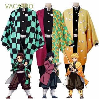 2/10/👻vacarro moda niño cosplay disfraz kimono cos kimono cos ropa agatsuma zenitsu kamado tanjirou kochou shinobu tomioka giyuu niños niños demon slayer disfraz/multicolor