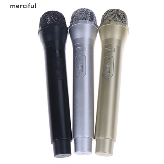 Merciful 1Pc Dummy Microphone Simulation Mic Model Shell Performance Props Children Toys CO
