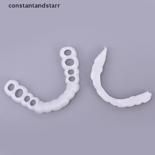 [constantandstarr] snap on tooth perfect smile fit flex dientes ajuste blanqueamiento sonrisa dientes falsos cubierta dsgs