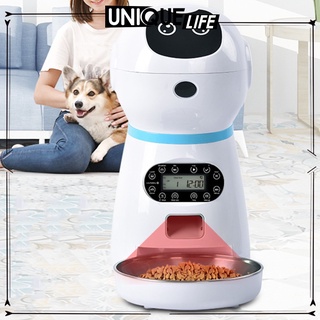 [Niuniu electrodomésticos] alimentador automático para mascotas dispensador de alimentos estación de alimentación para perros gatos (8)