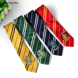 [SNL] 1Pc High quality Harry Potter Gryffindor Slytherin Hufflepuff Ravenclaw necktie YMX