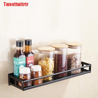 TRTR soporte de montaje en pared de cocina estante de almacenamiento de pared estante de especias estante de cocina