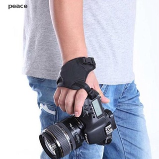 peace DSLR Camera Leather Grip Wrist Hand Strap Universal Professional Wrist Strap .