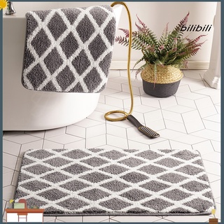 bilibili - alfombra rectangular para baño, antideslizante, para dormitorio, puerta, suelo, manta (1)